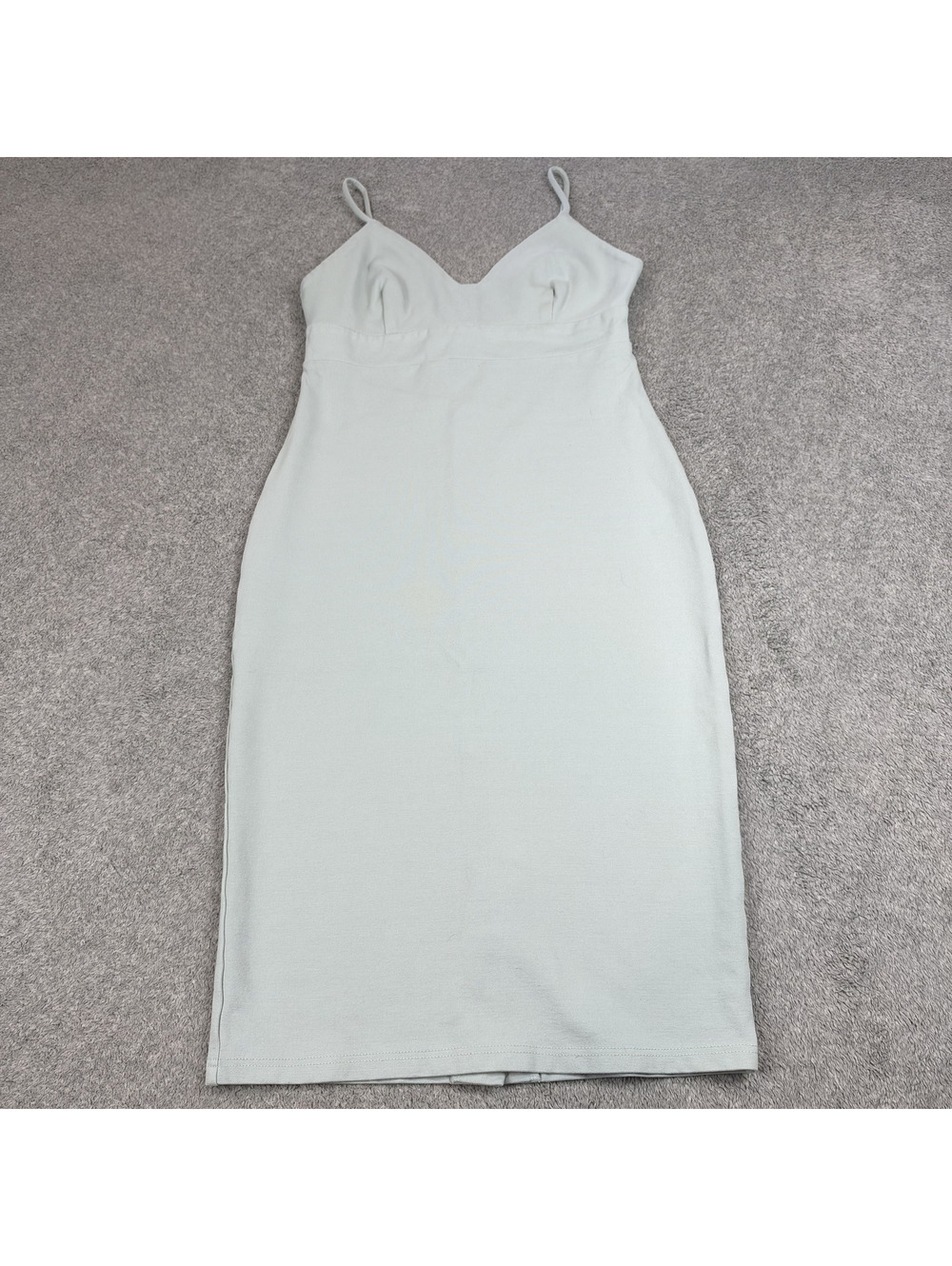Lulus Slip Dress Women M Light Blue Midi